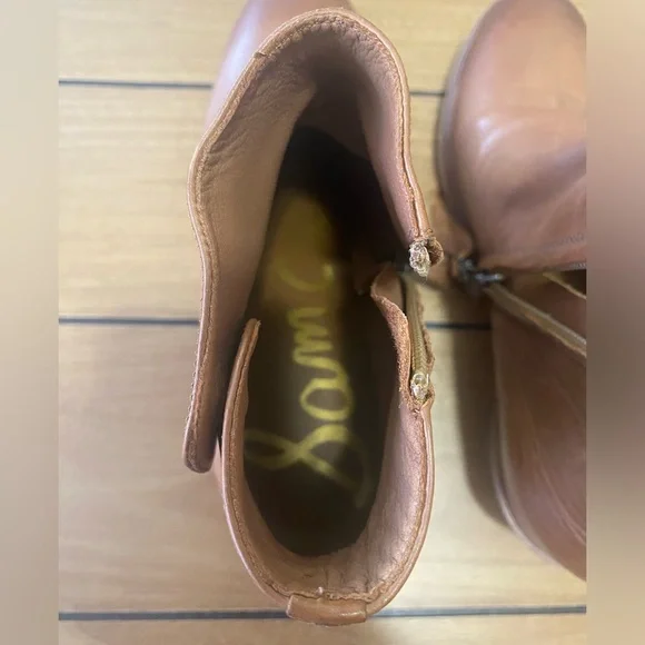 Sam Edelman Pama Booties Coñac leather - Picture 7 of 9